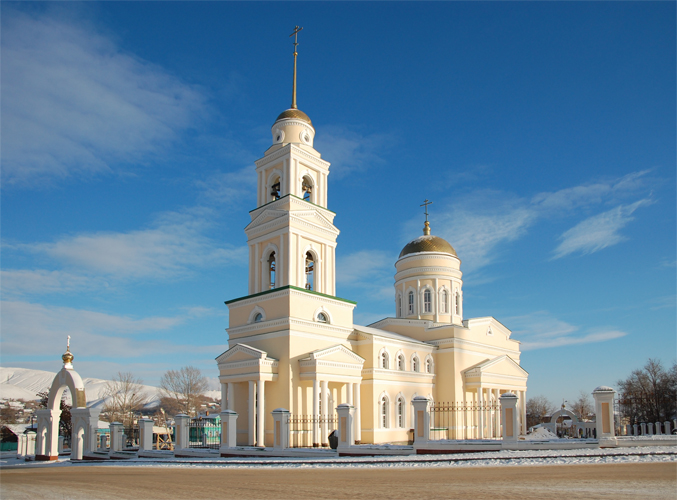 Храм во имя Пресвятой Живоначальной Троицы. г.Вольск.